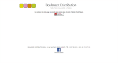Desktop Screenshot of boulanger-distribution.fr